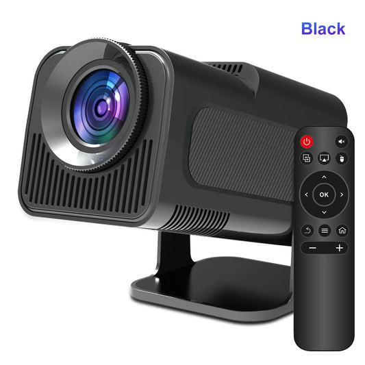 4K Android 11 Projector Native 1080P 390ANSI HY320 Dual Wifi6 BT5.0 1920*1080P Cinema Portable Projetor Upgrated HY300 - NovaGadget
