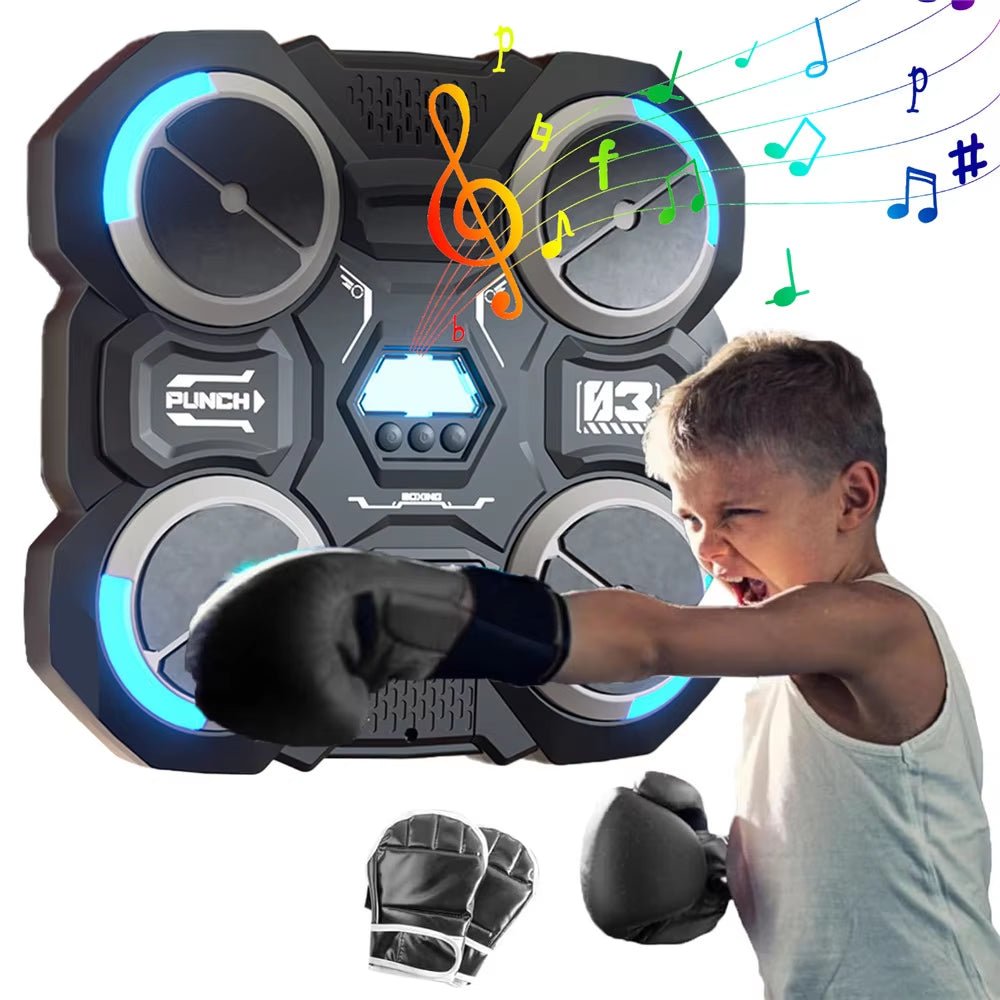 Music Boxing Machine Bluetooth - Compatible Music Boxing Machine Children'S Music Boxing Machine Smart Boxing Machine Wall Mounted - NovaGadget
