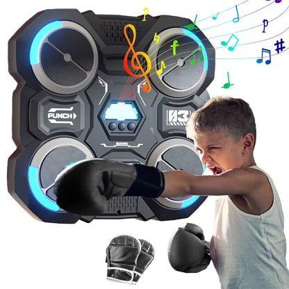Music Boxing Machine Bluetooth - Compatible Music Boxing Machine Children'S Music Boxing Machine Smart Boxing Machine Wall Mounted - NovaGadget